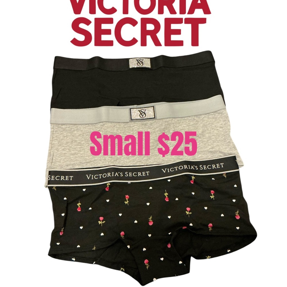 3 panties Victoria secret size small